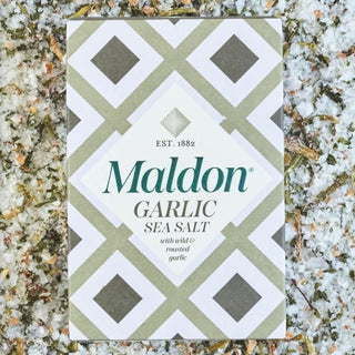 Maldon sea salt flakes with garlic 100g