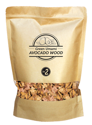 Medžio drožlės SMOKEY OLIVE WOOD Avocado (Avokadas) No.2, 1,7 l, frakcija 5mm - 1cm