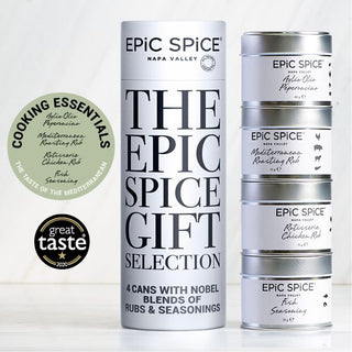 Epic Spice Napa Valley Cooking Essentials, Vahemere maitsed, vürtsikomplekt, 4 tk