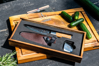 Jaapani terasnuga STYLE DE VIE Olive Forged, Kid's Chef, 12 cm (kokanuga lastele)