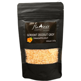 Flamiacs smoked salt with orange, 165 g