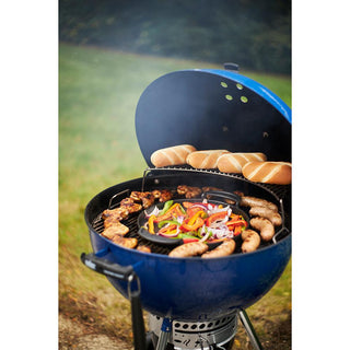 WEBER Master-Touch grils uz kokogļu oglēm ar GBS sistēmu Ø 57 cm, okeāna zils - Jauns