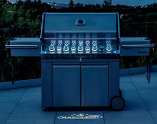 NAPOLEON Prestige Pro 665 gaasigrill (maagaas), teras