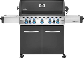 NAPOLEON Prestige 665 gaasigrill valgustatud paneeliga, helehall