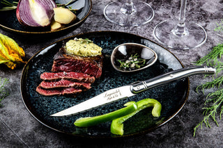 Steaknugade LAGUIOLE Premium Line by STYLE DE VIE, 6 tk koos statiiviga, roostevabast terasest