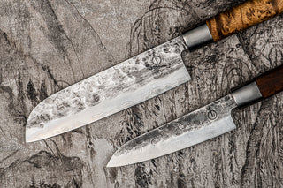 Jaapani terasnuga STYLE DE VIE, VG10 sepistatud, Santoku, 14 cm