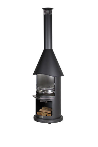 Väljas asuv grillkamin FIRESTAR DN 650, ø 65 cm