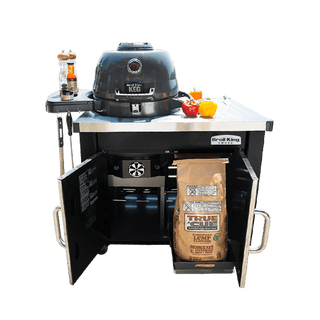 Broil King Keg Kamado kapp, 117,5 x 78 x 87 cm, 6 ratastega