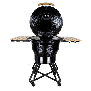 Anglinis kamado grilis ZYLE Large KS, juodas, Ø 56 cm