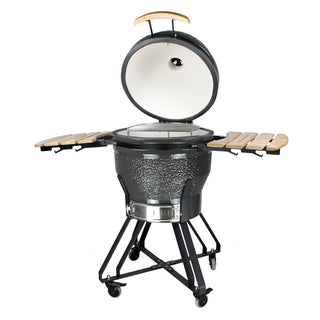 Anglinis kamado grilis ZYLE Large KS, pilkas, Ø 56 cm