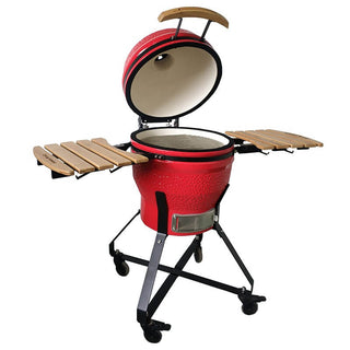 Anglinis kamado grilis ZYLE Medium KS, raudonas, Ø 45 cm Угольный гриль камадо ZYLE Medium KS, красный, Ø 45 см