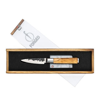 Rankų darbo peilis STYLE DE VIE Olive Forged, Paring, 8,5 cm (vaisių ir daržovių)