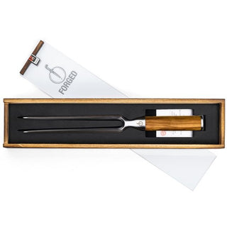 Japoniško plieno mėsos šakutė STYLE DE VIE Olive Forged, Meat Fork, 19 cm