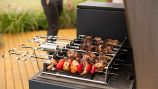 NEVARTYK automatic barbecue grill system, 8 skewers, Grill accessory